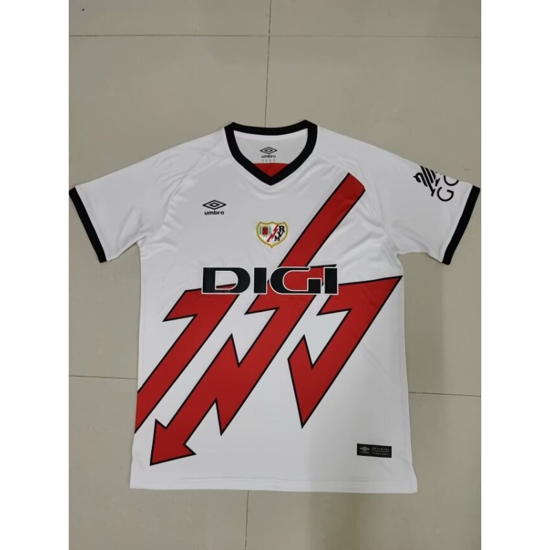 Camiseta De Fútbol 1ª Equipación Rayo Vallecano 2024/25 Camiseta De Fútbol 1ª Equipación Rayo Vallecano 2024/25
