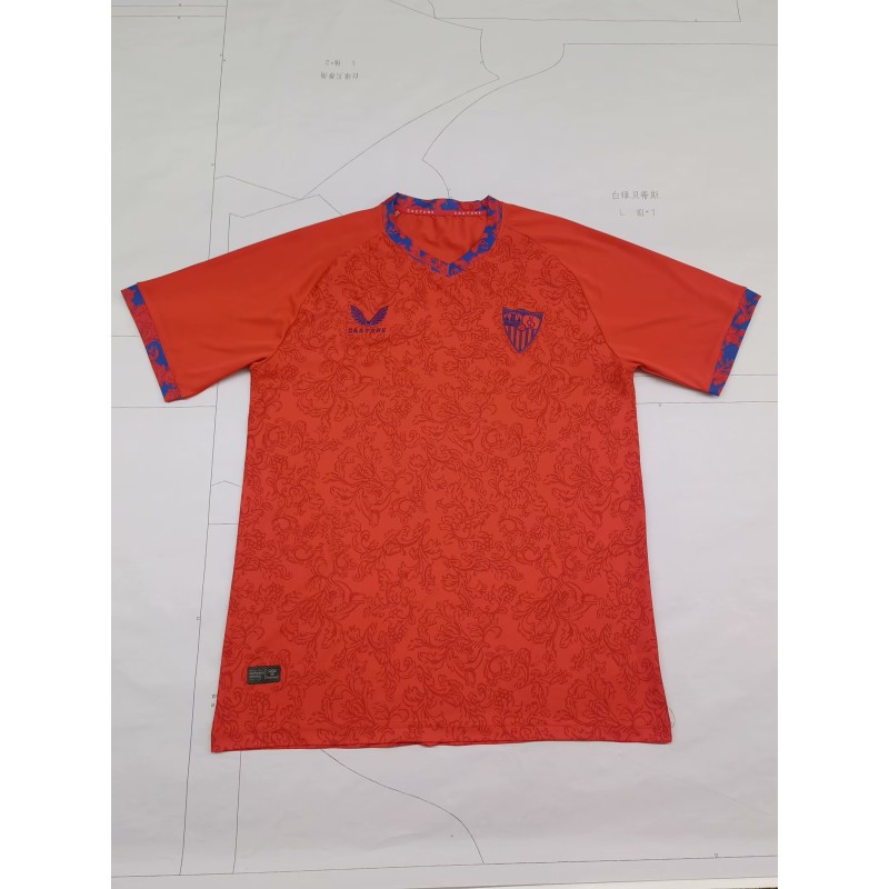 Camiseta De Fútbol 2ª Equipación Sevilla F.C. 2024/25 Camiseta De Fútbol 2ª Equipación Sevilla F.C. 2024/25