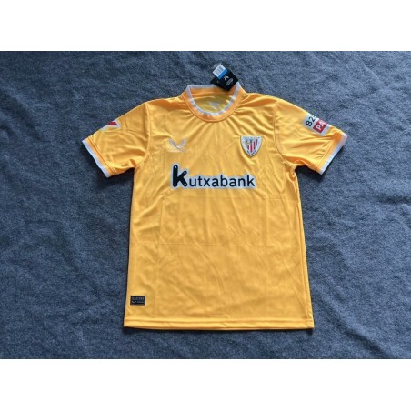 Camiseta De Fútbol Equipación De Portero Amarilla Athletic Club 2024/25
