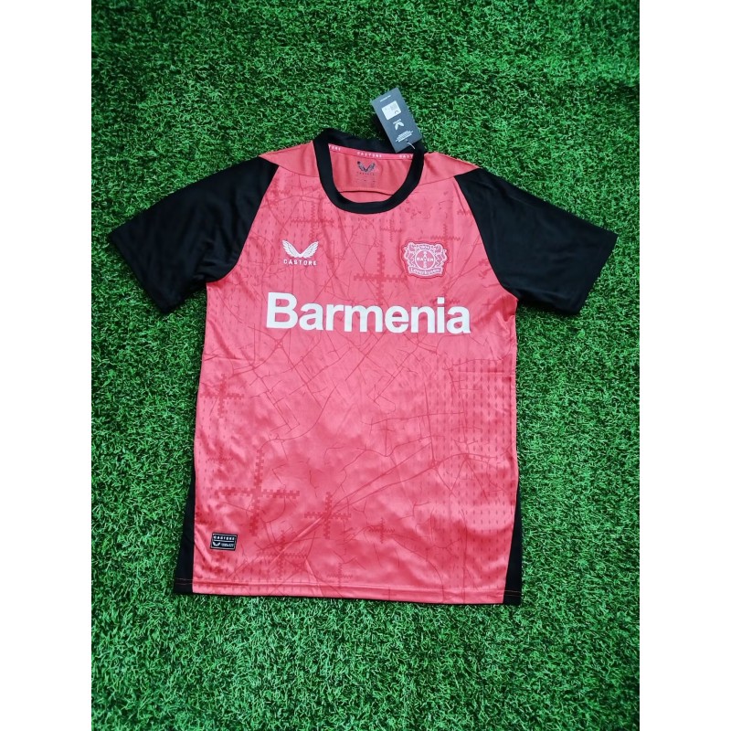 Camiseta De Fútbol 1ª Equipación Bayer Leverkusen 2024/25 Camiseta De Fútbol 1ª Equipación Bayer Leverkusen 2024/25