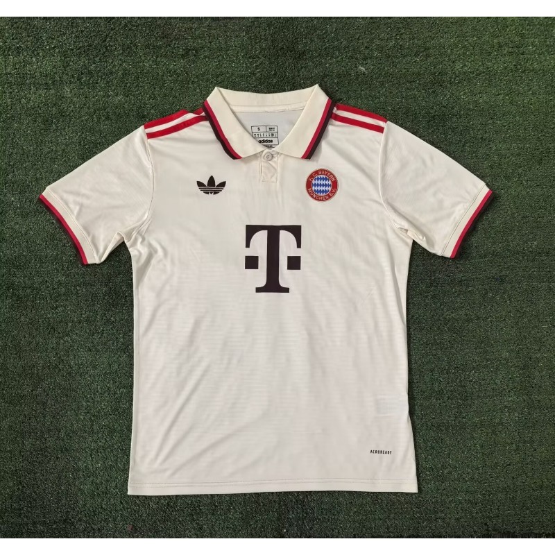 Camiseta De Fútbol 2ª Equipación Bayern München 2024/25 Camiseta De Fútbol 2ª Equipación Bayern München 2024/25