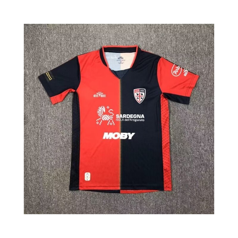 Camiseta De Fútbol 1ª Equipación Cagliari 2024/25 Camiseta De Fútbol 1ª Equipación Cagliari 2024/25