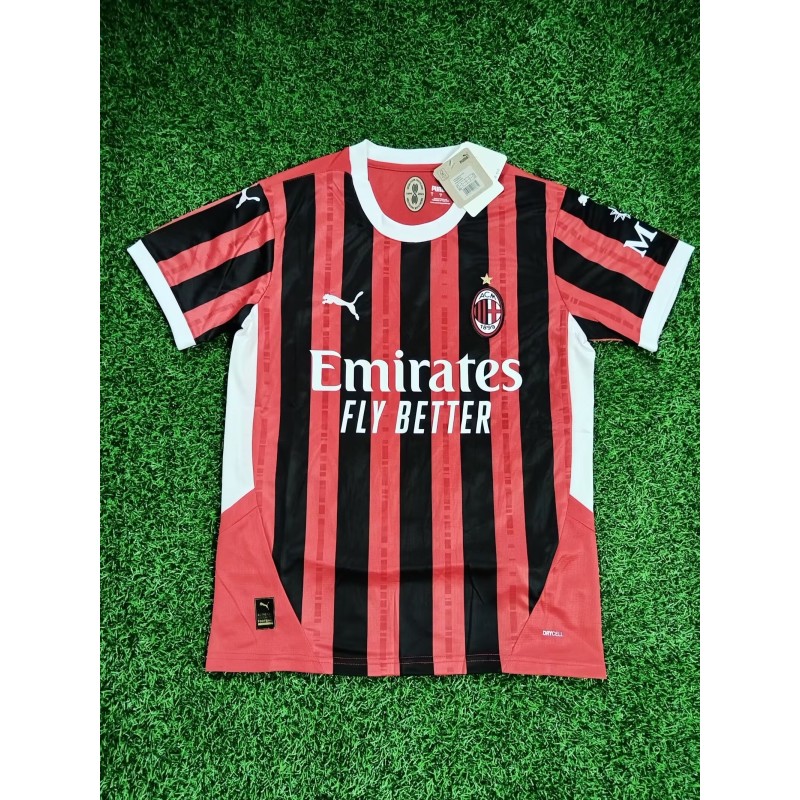 Camiseta De Fútbol 1ª Equipación Milan 2024/25 Camiseta De Fútbol 1ª Equipación Milan 2024/25