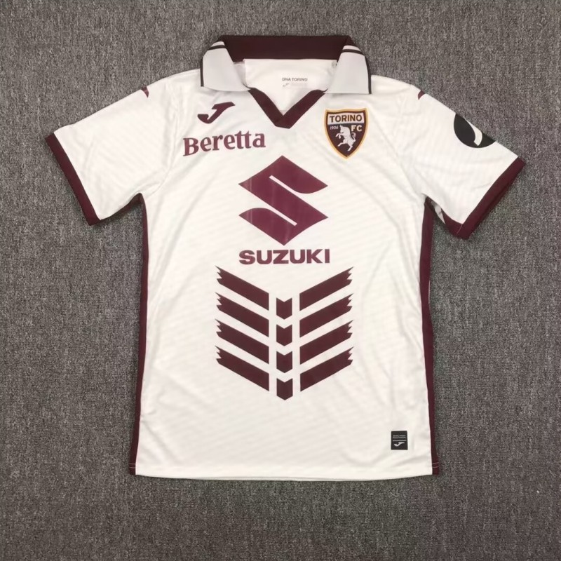 Camiseta De Fútbol 2ª Equipación Torino 2024/25 Camiseta De Fútbol 2ª Equipación Torino 2024/25