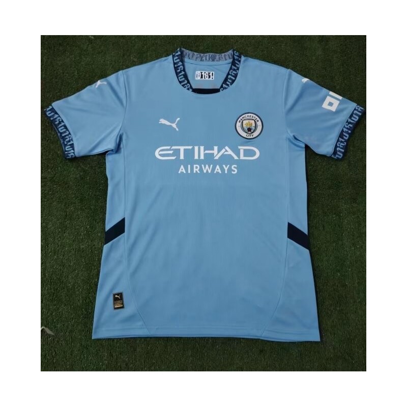 Camiseta De Fútbol 1ª Equipación Manchester City 2024/25 Camiseta De Fútbol 1ª Equipación Manchester City 2024/25