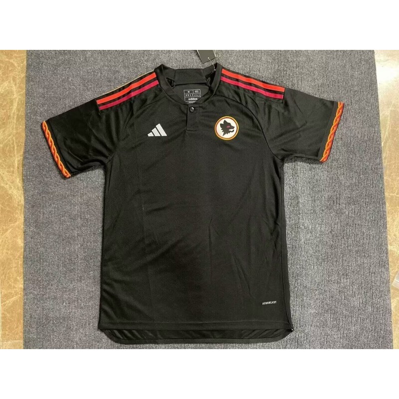 Camiseta De Fútbol 2ª Equipación Roma 2023/24 Camiseta De Fútbol 2ª Equipación Roma 2023/24