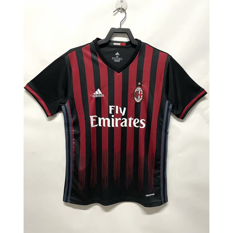 Camiseta De Fútbol 1ª Equipación Milan 2016/17 Camiseta De Fútbol 1ª Equipación Milan 2016/17