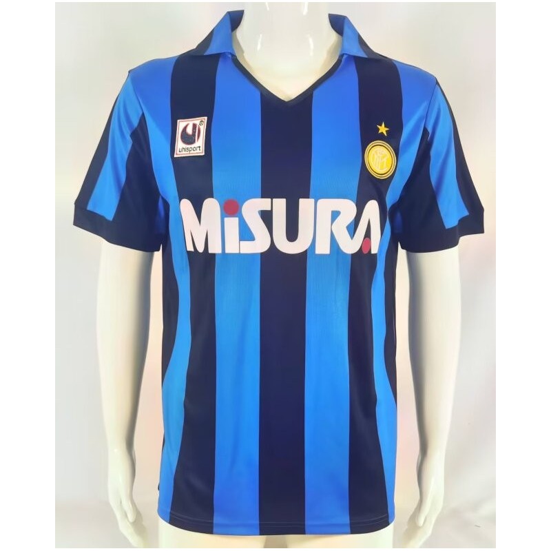Camiseta De Fútbol 1ª Equipación Internazionale 1990/91 Camiseta De Fútbol 1ª Equipación Internazionale 1990/91