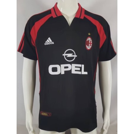 Camiseta De Fútbol 2ª Equipación Milan 2000/01