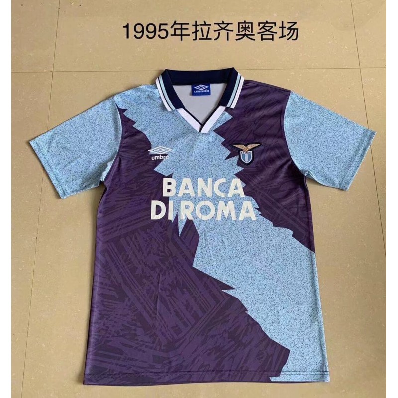 Camiseta De Fútbol 2ª Equipación Lazio 1994/95 Camiseta De Fútbol 2ª Equipación Lazio 1994/95