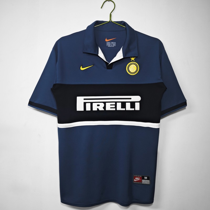 Camiseta De Fútbol 2ª Equipación Internazionale 1998/99 Camiseta De Fútbol 2ª Equipación Internazionale 1998/99
