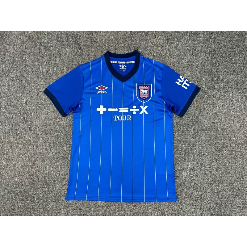Camiseta De Fútbol 1ª Equipación Ipswich Town 2024/25 Camiseta De Fútbol 1ª Equipación Ipswich Town 2024/25
