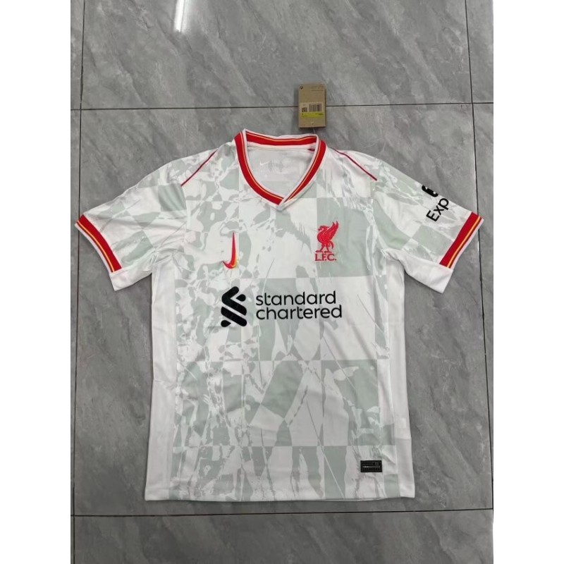 Camiseta De Fútbol 3ª Equipación Liverpool 2024/25 Camiseta De Fútbol 3ª Equipación Liverpool 2024/25