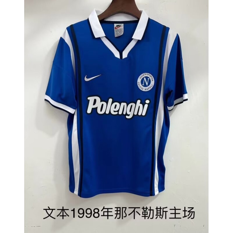 Camiseta De Fútbol 1ª Equipación Napoli 1998/99 Camiseta De Fútbol 1ª Equipación Napoli 1998/99