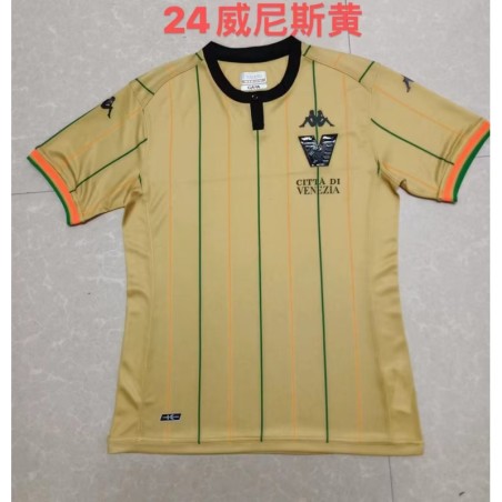 Camiseta De Fútbol Equipación Amarilla Venezia 2023/24