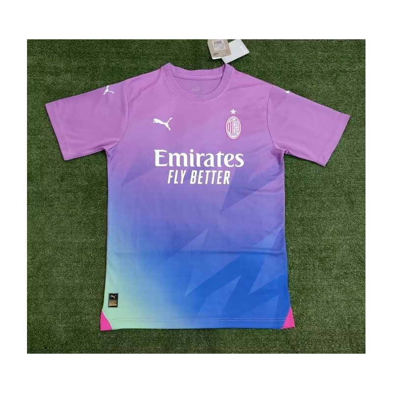 Camiseta De Fútbol 2ª Equipación Milan 2023/24 Camiseta De Fútbol 2ª Equipación Milan 2023/24
