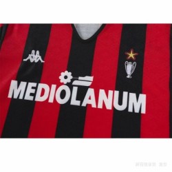 Camiseta De Fútbol 1ª Equipación Milan 1989/90