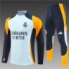 Chandal Azul, Blanco Y Naranja Real Madrid 2024/25