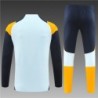 Chandal Azul, Blanco Y Naranja Real Madrid 2024/25