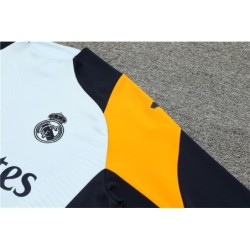 Chandal Azul, Blanco Y Naranja Real Madrid 2024/25