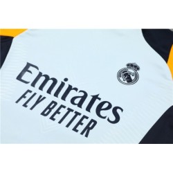 Chandal Azul, Blanco Y Naranja Real Madrid 2024/25
